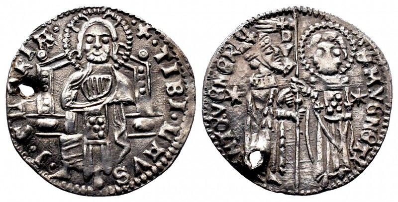 Venice Grosso AR AD 1229-1249. 
Condition: Very Fine

Weight: 1.8 gr
Diameter:21...