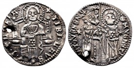 Venice Grosso AR AD 1229-1249. 
Condition: Very Fine

Weight: 1.8 gr
Diameter:21 mm