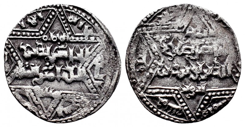 AYYUBID.Al-Zahir Ghazi,( 1186-1216 AD). AR Dirham.Halab mint.595AH.Album 834
Con...