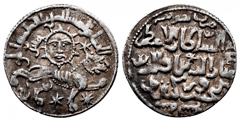 SELJUQ OF RUM.Kaykhusraw II,(1236-1245 AD).AR Dirham.Lion advancing right; facin...