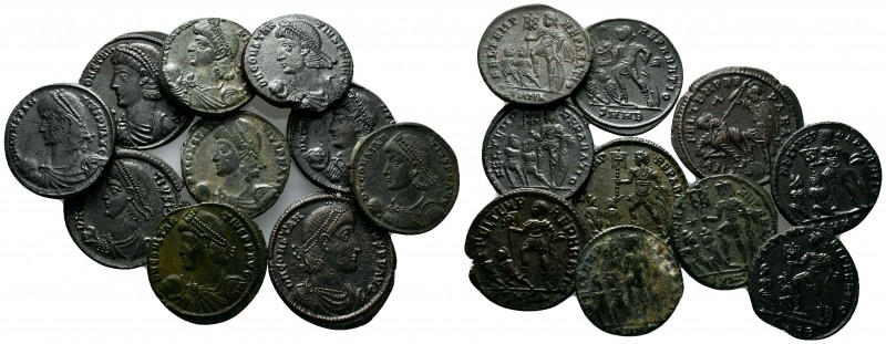 Lot of 10 Roman Coins,
Condition: Very Fine

Weight: lot
Diameter: