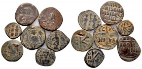Lot of 7 Byzantine Coins,
Condition: Very Fine

Weight: lot
Diameter: