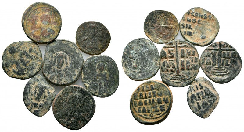 Lot of 7 Byzantine Coins,
Condition: Very Fine

Weight: lot
Diameter: