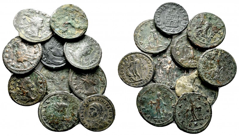 Lot of 10 Roman Coins,
Condition: Very Fine

Weight: lot
Diameter: