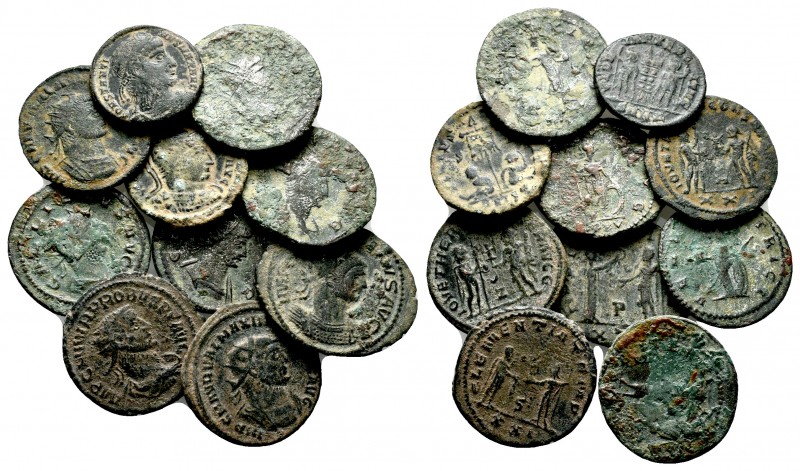 Lot of 10 Roman Coins,
Condition: Very Fine

Weight: lot
Diameter:
