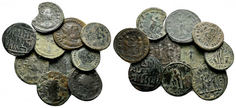 Lot of 10 Roman Coins,
Condition: Very Fine

Weight: lot
Diameter: