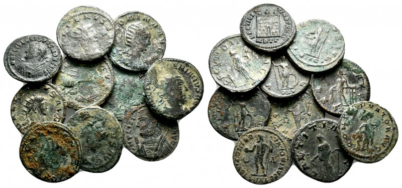 Lot of 10 Roman Coins,
Condition: Very Fine

Weight: lot
Diameter: