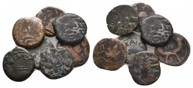 Lot of 7 Judaen Coins,
Condition: Very Fine

Weight: lot
Diameter: