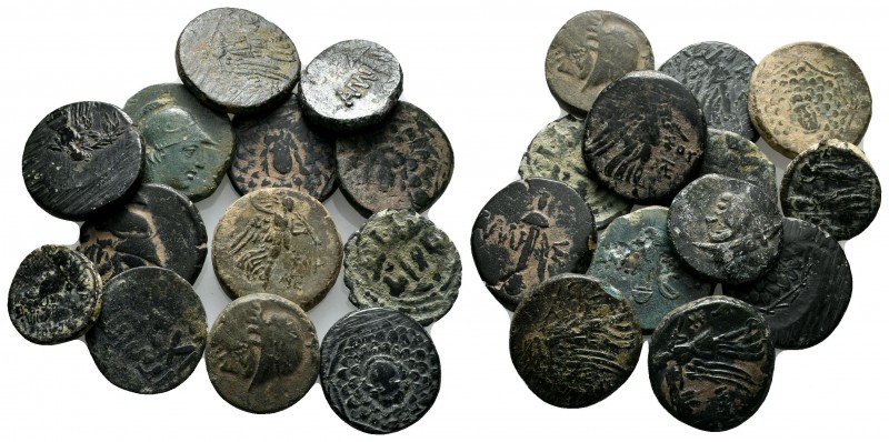 Lot of 10 Greek Coins
Condition: Very Fine

Weight: lot
Diameter: