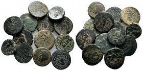 Lot of 10 Greek Coins
Condition: Very Fine

Weight: lot
Diameter: