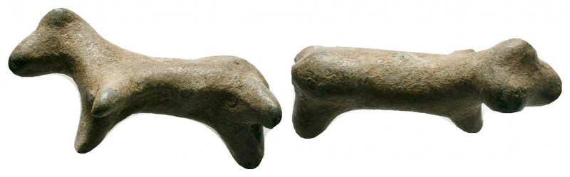 Archaic Period Bull Statue, 6th -2nd C. BC.
Condition: Very Fine

Weight: 31 gr
...