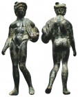 Ancient Roman bronze Mercury Statue, 1st - 2nd Century A.D
Condition: Very Fine

Weight: 69.6 gr
Diameter:80 mm

Provenance: Property of a Dutch gentl...