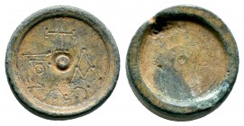 Byzantine Empire Æ Commercial Weight. Circa 5th-7th Century AD. 
Condition: Very Fine

Weight: 26.0 gr
Diameter:25 mm

Provenance: Property of a Engli...