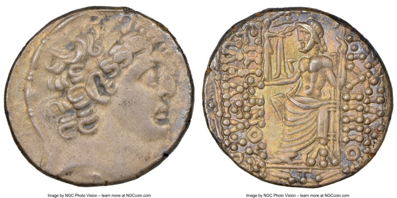 SELEUCID KINGDOM. Philip I Philadelphus (ca. 95/4-76/5 BC). AR tetradrachm (25mm...