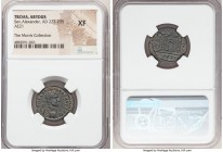 TROAS. Abydus. Severus Alexander (AD 222-235). AE (21mm, 7h). NGC XF. C IMP C M SEV ALEXANDER, laureate, draped, and cuirassed bust right / ABY-Δ-H-N-...