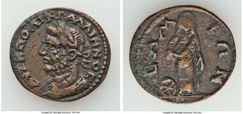 IONIAN ISLANDS. Samos. Gallienus (AD 253-268). AE (26mm, 6.97 gm, 6h). VF. AYT Π...