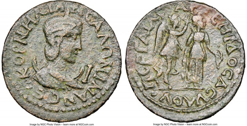PAMPHYLIA. Perge. Salonina (AD 254-268). AE 10-assaria (32mm, 19.39 gm, 7h). NGC...