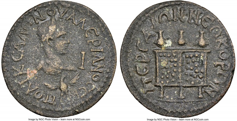 PAMPHYLIA. Perge. Saloninus, as Caesar (AD 258-260). AE 10-assaria (32mm, 12h). ...
