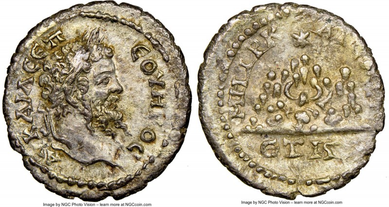 CAPPADOCIA. Caesarea. Septimius Severus (AD 193-211). AR drachm (17mm, 2.91 gm, ...