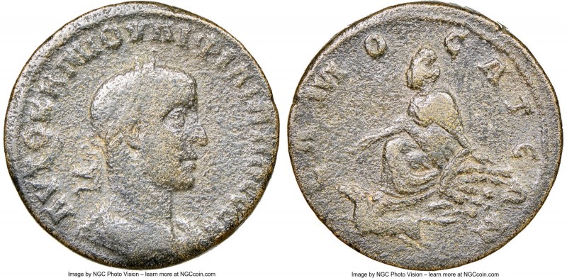 COMMAGENE. Samosata. Philip II (AD 247-249). AE 8 assaria (30mm, 16.61 gm, 12h)....