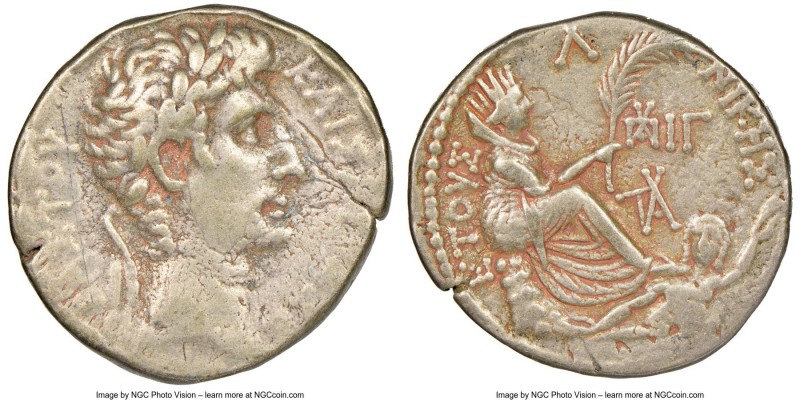 SYRIA. Antioch. Augustus (27 BC-AD 14). AR tetradrachm (26mm, 12h). NGC VF. Date...