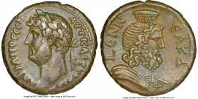 EGYPT. Alexandria. Hadrian (AD 117-138). BI tetradrachm (24mm, 13.07 gm, 11h). NGC XF 5/5 - 5/5. Dated Regnal Year 19 (AD 134/5). AΥΤ ΚΑΙC ΤΡΑΙΑΝ ΑΔΡΙ...