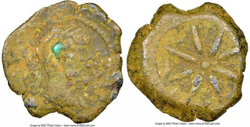 EGYPT. Alexandria. Hadrian (AD 117-138). AE chalkous (10mm). NGC VG. Dated Regna...