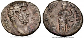 EGYPT. Alexandria. Aelius Caesar (AD 136-138). BI tetradrachm (24mm, 11h). NGC VF, Fine Style. Dated 2nd consulship (AD 137). Λ AIΛIOC-KAICAP, bare he...