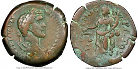 EGYPT. Alexandria. Antoninus Pius (AD 138-161). AE drachm (33mm, 12h). NGC Choice Fine. Dated Regnal Year 11 (AD 147/8). AVT K T AIΛ AΔP ANTѠNINOC CЄB...