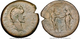 EGYPT. Alexandria. Antoninus Pius (AD 138-161). AE drachm (33mm, 20.23 gm, 1h). NGC Choice Fine 4/5 - 4/5. Dated Regnal Year 8 (AD 144/5). ΑVΤ Κ Τ ΑΙΛ...