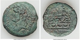 EGYPT. Alexandria. Antoninus Pius (AD 138-161). AE drachm (32mm, 20.63 gm, 12h). VF. Dated Regnal Year 15 (AD 151/2). AVT K T AIΛ AΔP ANTΩNINOC, laure...