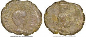 EGYPT. Alexandria. Aquilia Severa (AD 220-221 & 221-222). BI tetradrachm (25mm, 12.06 gm, 12h). NGC VF 5/5 - 2/5. Dated Regnal Year 4 of Elagabalus (A...