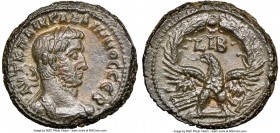 EGYPT. Alexandria. Gallienus (AD 253-268). BI tetradrachm (22mm, 9.53 gm, 11h). NGC Choice AU S 5/5 - 4/5. Dated Regnal Year 12 (AD 264/5). AVT K Π ΛI...
