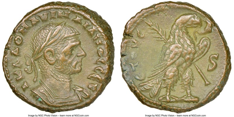 EGYPT. Alexandria. Aurelian (AD 270-275). BI tetradrachm (20mm, 12h). NGC Choice...