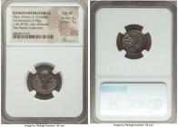 Marc Antony and Octavian, as Triumvirs and Imperators (44-30 BC). AR denarius (18mm, 3.95 gm, 5h). NGC Choice VF 4/5 - 3/5. Southern or central Italia...