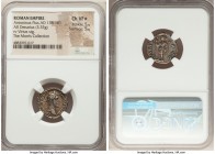 Antoninus Pius (AD 138-161). AR denarius (17mm, 3.33 gm, 6h). NGC Choice VF S 5/5 - 5/5. Rome, AD 140-143. ANTONINVS AVG - PIVS P P COS III, laureate ...