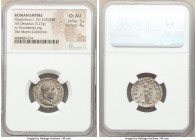 Maximinus I (AD 235-238). AR denarius (20mm, 3.27 gm, 11h). NGC Choice AU 5/5 - 4/5. Rome, early AD 235. IMP MAXIMINVS PIVS AVG, laureate, draped and ...