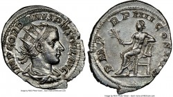 Gordian III (AD 238-244). AR antoninianus (22mm, 3.91 gm, 2h). NGC MS 5/5 - 4/5. Rome, AD 241-243. IMP GORDIANVS PIVS FEL AVG, radiate, draped and cui...