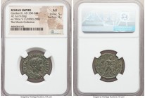 Gordian III (AD 238-244). AE as (24mm, 9.69 gm, 1h). NGC AU 5/5 - 4/5. Rome, AD 240. IMP CAES M ANT GORDIANVS AVG, laureate, draped and cuirassed bust...