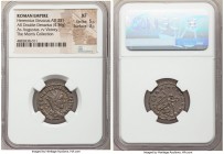 Herennius Etruscus, as Augustus (AD 251). AR antoninianus (20mm, 4.36 gm, 2h). NGC XF 5/5 - 3/5. IMP C Q HER ETR MES DECIO AVG, radiate, draped and cu...
