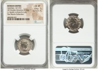 Aemilian (AD 253). AR antoninianus (21mm, 2.53 gm, 7h). NGC Choice VF 3/5 - 4/5. Rome. IMP CAES AEMILIANVS P F AVG, radiate, draped, cuirassed right /...