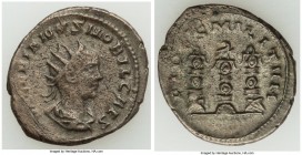 Valerian II, as Caesar (AD 256-258). AR antoninianus (22mm, 4.46 gm, 6h). VF. Samosata. VALERIANVS NOBIL CAES, radiate and draped bust of Valerian II ...