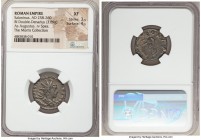Saloninus, as Augustus (AD 258-260). BI antoninianus (20mm, 3.89 gm, 5h). NGC XF 3/5 - 4/5. Cologne. IMP SALON VALERIANVS AVG, radiate and draped bust...