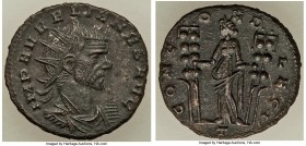 Aurelian (AD 270-275). BI antoninianus (20mm, 3.23 gm, 12h). XF. Milan, 3rd officina. IMP AVRELIANVS AVG, radiate, draped and cuirassed bust of Aureli...