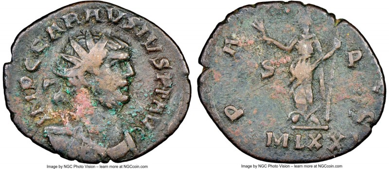ROMANO-BRITISH EMPIRE. Carausius (AD 286/7-293). BI antoninianus (23mm, 5h). NGC...