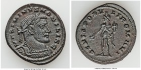 Maximinus II, as Caesar (AD 310-313). BI follis or nummus (28mm, 9.64 gm, 7h). XF. London, AD 305-306. MAXIMINVS NOBILIS C, laureate and cuirassed bus...