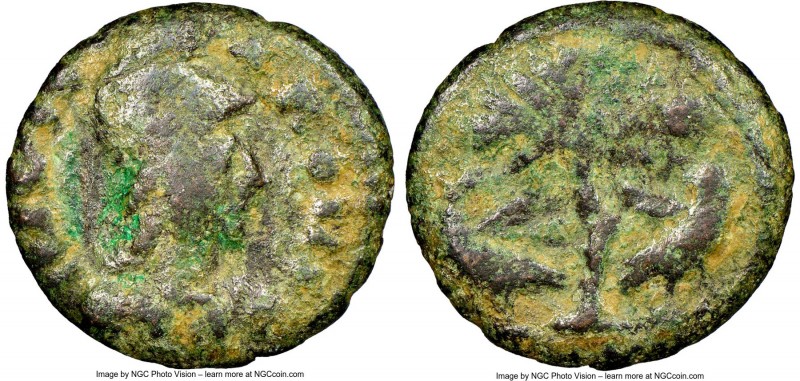 OSTROGOTHS. Pseudo-Autonomous Issues. Ca. AD 493-534. AE half-follis (22mm, 5.74...
