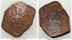 ANCIENT LOTS. Byzantine. Latin rulers of Constantinople. AD 1204-1261. Lot of three (3) AE trachy. VF. Includes: (3) St. Nicholas standing facing / St...