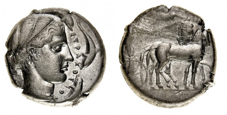 sicilia 
Siracusa - Periodo della Seconda Democrazia (466-405 a.C.) - Tetradram...