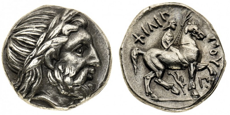 macedonia 
Filippo II (359-336 a.C.) - Tetradramma postumo databile al periodo ...